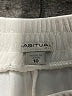 Habitual Ivory Casual Pants Size 10 - photo 7