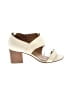 Alberto Fermani Ivory Sandals Size EU 38 1/2 - photo 1