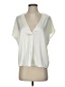 Zara Ivory Short Sleeve Blouse Size S - photo 1