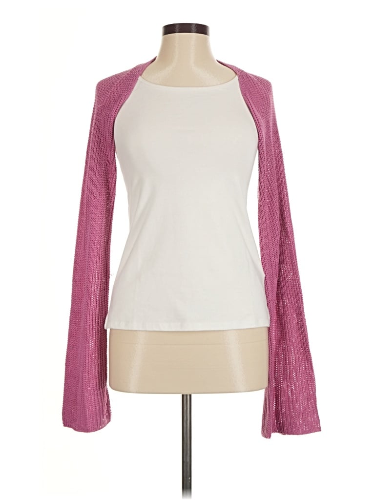 Pre-owned Motel Cardigan Sweater In Pink