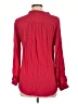 Tramp 100% Rayon Red Long Sleeve Blouse Size L - photo 2