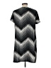 Apt. 9 Chevron-herringbone Gray Casual Dress Size L - photo 2