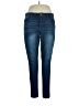 Democracy Solid Blue Jeans Size 14 - photo 1