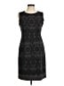 Tahari Black Cocktail Dress Size 6 - photo 1