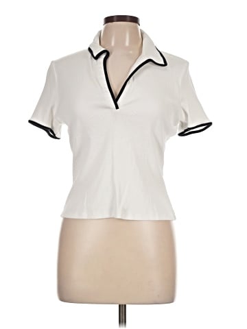 Veronica Beard Short Sleeve Polo (view 1)