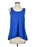 Candie's 100% Polyester Blue Sleeveless Blouse Size S - photo 1