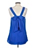 Candie's 100% Polyester Blue Sleeveless Blouse Size S - photo 2