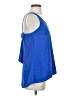Candie's 100% Polyester Blue Sleeveless Blouse Size S - photo 4