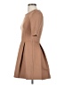 Zara Solid Tan Casual Dress Size XS - photo 5