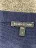 Eileen Fisher Solid Blue Formal Skirt Size S - photo 4