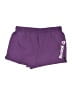 Reebok 100% Polyester Hearts Purple Athletic Shorts Size M - photo 1
