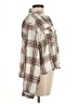 Altar'd State 100% Cotton Plaid Ivory Jacket Size M - photo 4