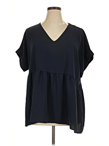 chic soul (chicsoul.com) Short Sleeve Blouse (view 1)