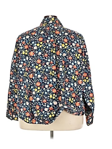 St. John's Bay Long Sleeve Button-Down Shirt (view 2)