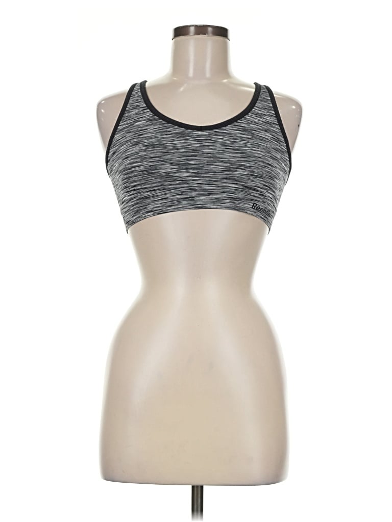 Pre-owned Reebok Sports Bra In Gray
