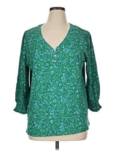J.Jill 3/4 Sleeve Blouse (view 1)