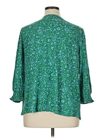 J.Jill 3/4 Sleeve Blouse (view 2)