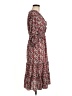 Max Studio Paisley Burgundy Casual Dress Size M - photo 4
