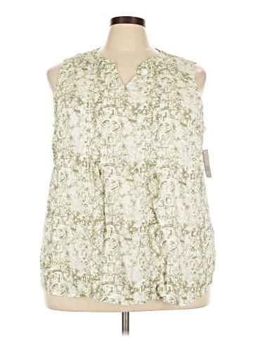 Croft & Barrow Sleeveless Blouse (view 1)