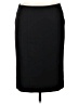 Nine West Solid Black Formal Skirt Size 14 - photo 1