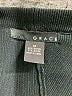 Grace Solid Black Casual Pants Size M - photo 4