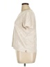 Kim Rogers Chevron-herringbone Ivory Short Sleeve Turtleneck Size XL - photo 5