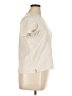Kim Rogers Chevron-herringbone Ivory Short Sleeve Turtleneck Size XL - photo 4