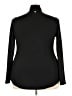 LIVI Solid Black Track Jacket Size 22 Plus - photo 2