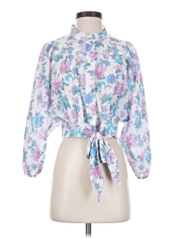 LoveShackFancy Long Sleeve Blouse (view 1)