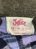 Justice Blue Long Sleeve Top Size 10 - photo 3