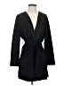 Zara Basic Black Coat Size XS - photo 1