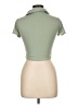 No Comment Green Short Sleeve Top Size L - photo 2