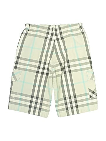 Burberry Check print cargo shorts (view 2)