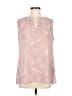 Chaus Pink Sleeveless Blouse Size M - photo 1