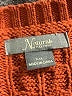 Natural Reflections 100% Acrylic Chevron-herringbone Orange Pullover Sweater Size XXL - photo 7