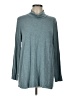 Purejill Teal Long Sleeve Turtleneck Size Lg Petite - photo 1