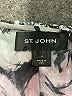 St. John Floral Black Blazer Size 4 - photo 7