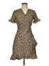 Vero Moda Animal Print Tan Casual Dress Size M - photo 1