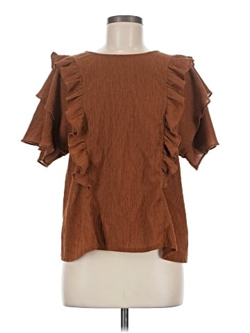 Express Short Sleeve Blouse (view 1)