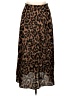 Unbranded 100% Polyester Animal Print Brown Casual Skirt Size XL - photo 1