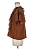 Express Brown Short Sleeve Blouse Size M - photo 5