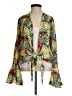 XOXO 100% Polyester Green Kimono Size S - photo 1