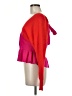 Shein Color Block Red Long Sleeve Top Size 6 - photo 5