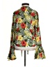 XOXO 100% Polyester Green Kimono Size S - photo 2