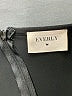 Everly 100% Polyester Solid Black Casual Dress Size M - photo 7