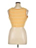 Basic Editions 100% Cotton Yellow Sleeveless T-Shirt Size XL - photo 2