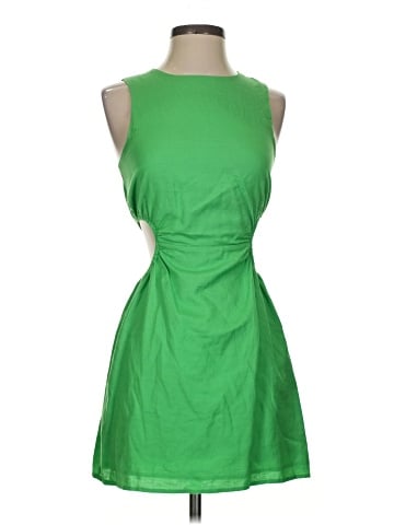 Olivaceous Cocktail Dress (view 1)