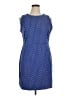 Old Navy Polka Dots Blue Casual Dress Size XL - photo 1