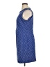 Old Navy Polka Dots Blue Casual Dress Size XL - photo 5