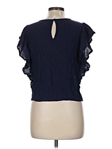 American Eagle Outfitters Short Sleeve Blouse (view 2)